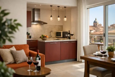 Choosing a Marsala Apartment with Kitchen